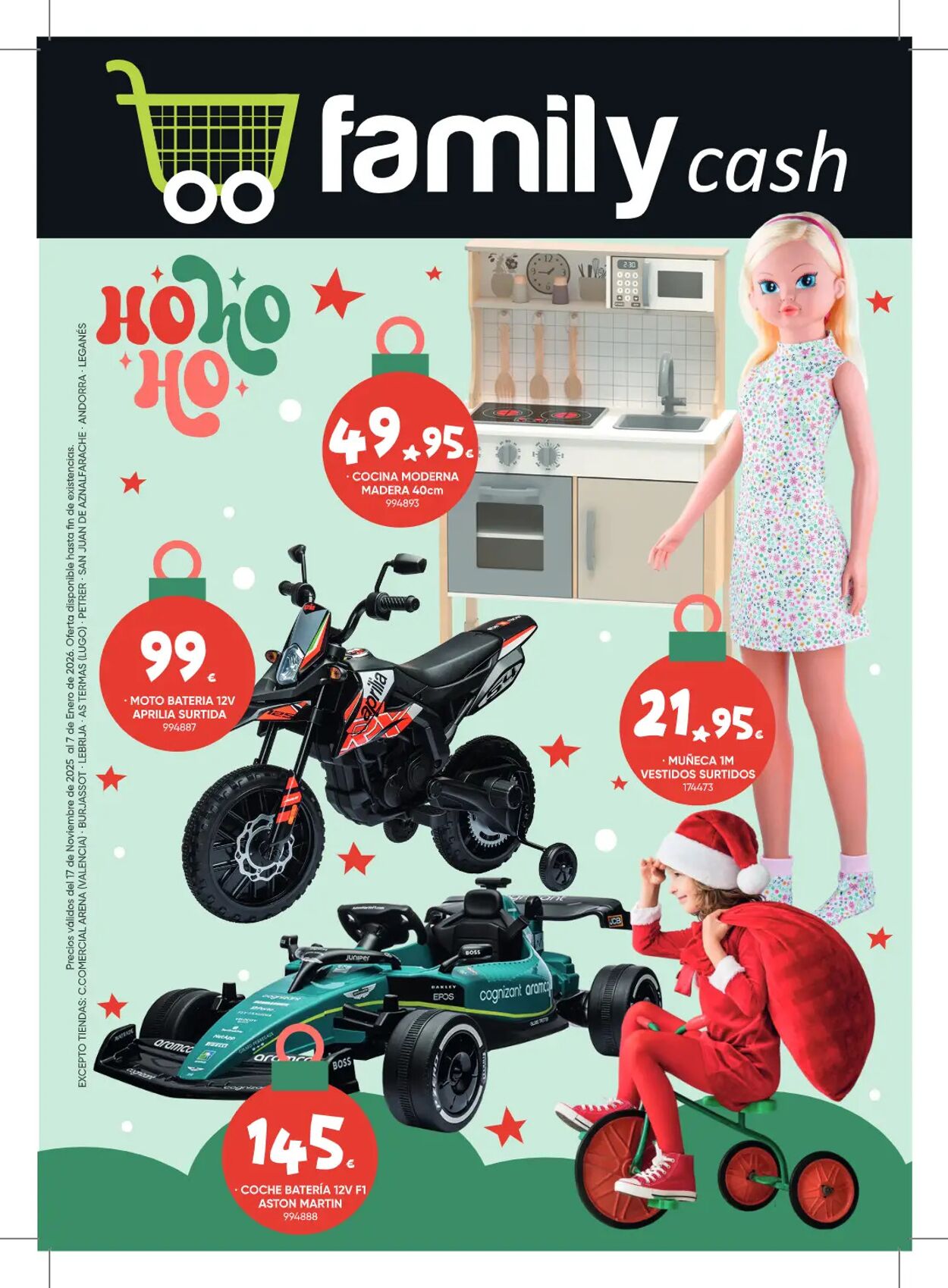 Family Cash Folletos promocionales